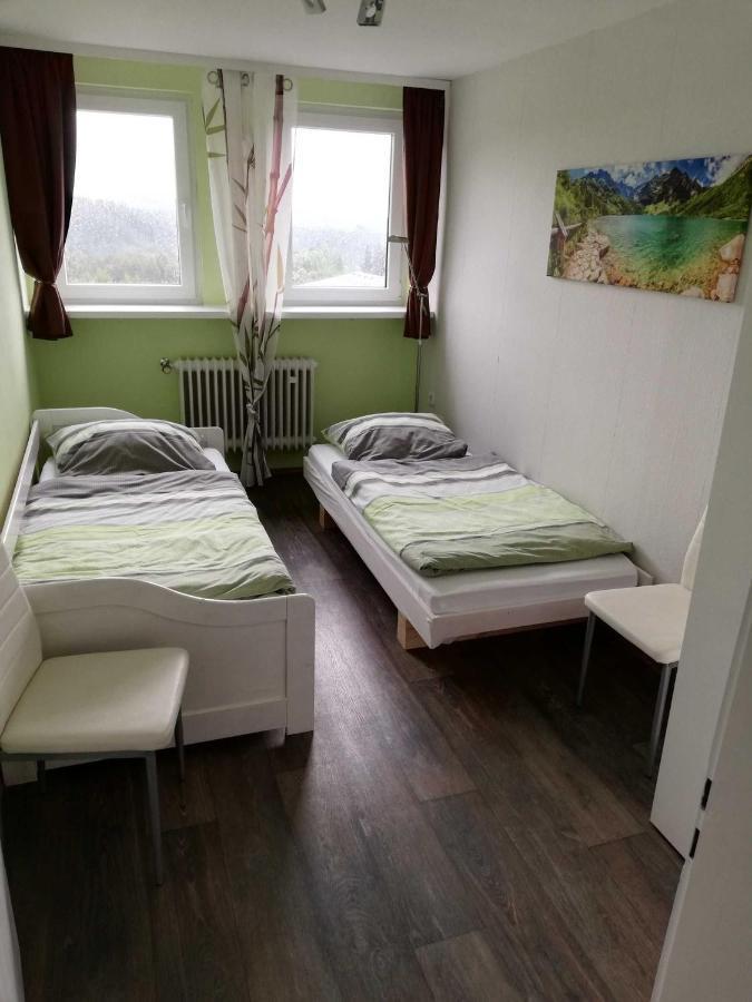 Ferienwohnung Bergwiese Schwarzenbach am Wald Bagian luar foto